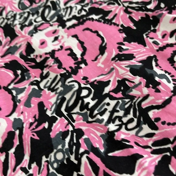 Lilly Pulitzer Pink and Black Panda Dress - Picture 8 of 12
